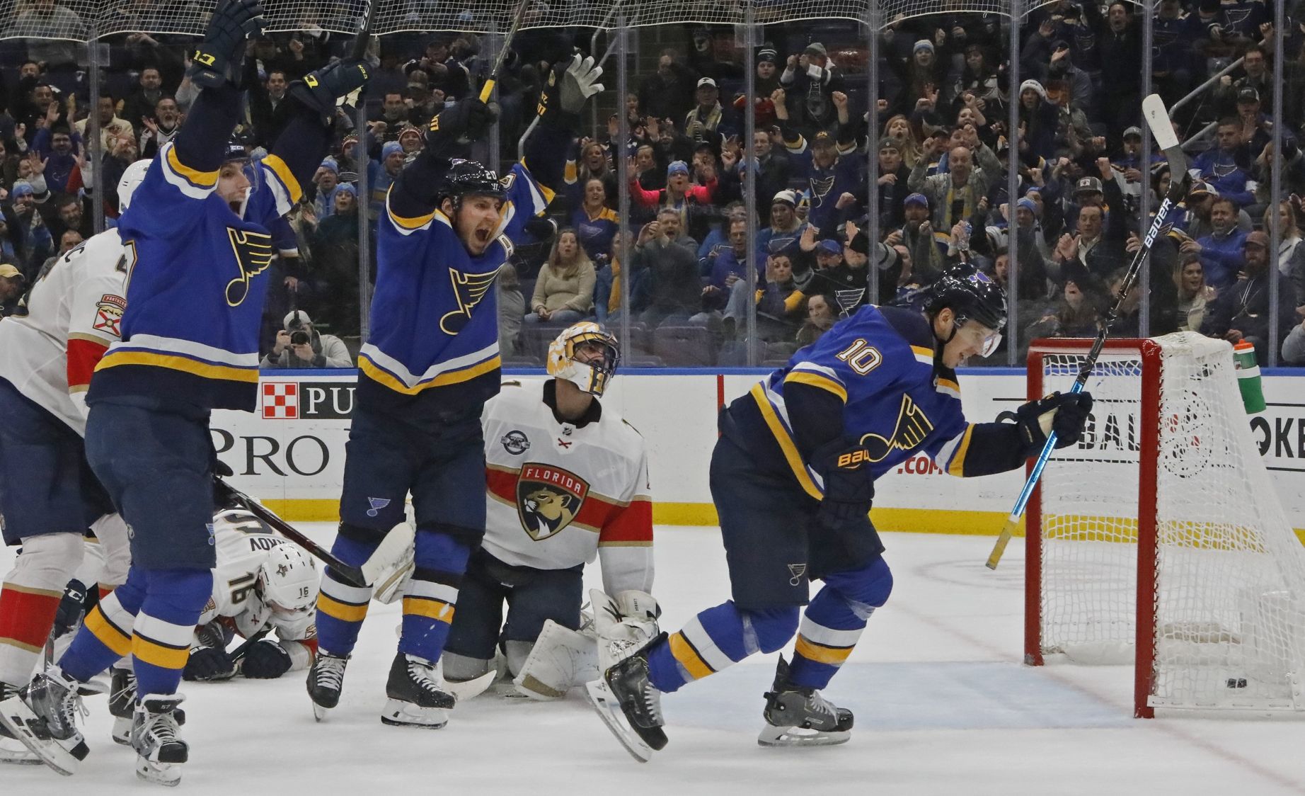Blues take on the Florida Panthers